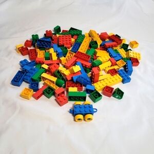 Tyco Super Builder Blocks 150 Pieces No Storage Container Vintage
